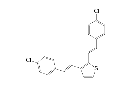 2,3-Bis(4-chlorostyryl)thiophene