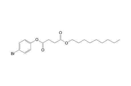 Succinic acid, 4-bromophenyl nonyl ester