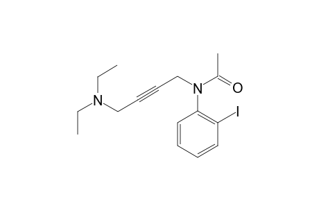 N-(4'-Diethylaminobut-2'-ynyl)-2-iodoacetanilide