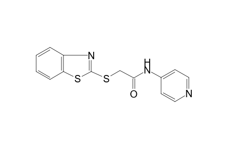 2-(1,3-Benzothiazol-2-ylsulfanyl)-N-(4-pyridinyl)acetamide