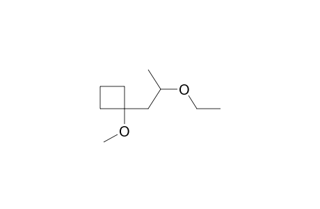 1-(2-ETHOXYPROPYL)-1-METHOXYCYCLOBUTANE