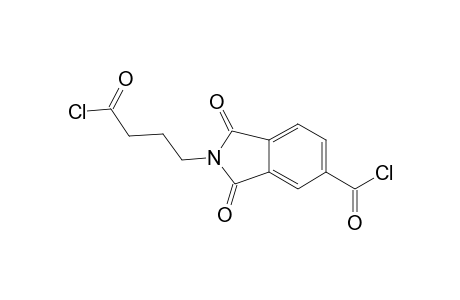 2-(4-Chloro-4-oxobutyl)-1,3-dioxoisoindoline-5-carbonyl chloride