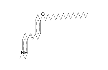 1-(1-methylpyridinium-4-yl)-2-(4-octadecyloxyphenyl)ethene