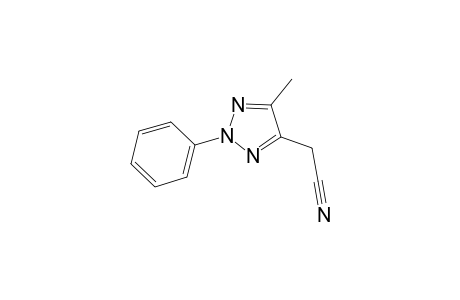 (5-Methyl-2-phenyl-2H-1,2,3-triazol-4-yl)acetonitrile