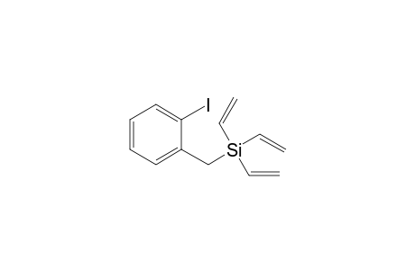 Triethenyl[(2'-iodophenyl)methyl]-silane