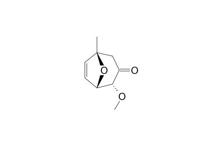 (1S,4R,5S)-4-methoxy-1-methyl-8-oxabicyclo[3.2.1]oct-6-en-3-one