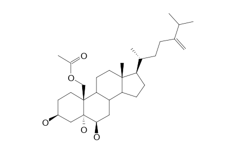 ARMATINOL-B;19-ACETOXY-24-METHYLENECHOLESTAN-3-BETA,5-ALPHA,6-BETA-TRIOL