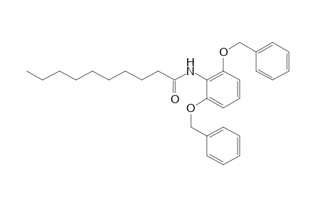 Decanamide, N-[2,6-bis(phenylmethoxy)phenyl]-