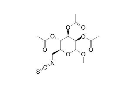 METHYL-2,3,4-TRI-O-ACETYL-6-DEOXY-6-ISOTHIOCYANATO-ALPHA-D-MANNOPYRANOSIDE