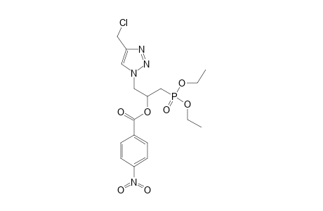 1-(4-(CHLOROMETHYL)-1H-1,2,3-TRIAZOL-1-YL)-3-(DIETHOXYPHOSPHORYL)-PROPAN-2-YL-4-NITROBENZOATE