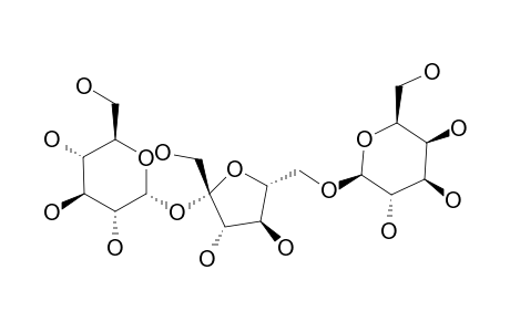 SACCHARIDE-1;BETA-PLANTEOSE;BETA-D-GALACTOPYRANOSYL-(1->6)-BETA-D-FRUCTOFURANOSYL-(2<->1)-ALPHA-D-GLUCOPYRANOSIDE