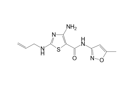 2-(allylamino)-4-amino-N-(5-methyl-3-isoxazolyl)-1,3-thiazole-5-carboxamide