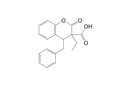 4-Benzyl-3-ethylcarboxy-2-chromanone