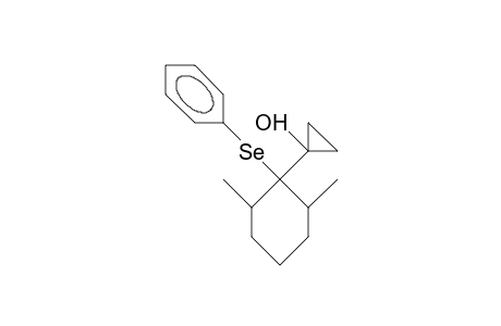 Cyclopropanol, 1-[2,6-dimethyl-1-(phenylseleno)cyclohexyl]-