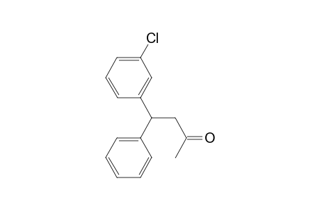 4-(3-Chlorophenyl)-4-phenylbutan-2-one