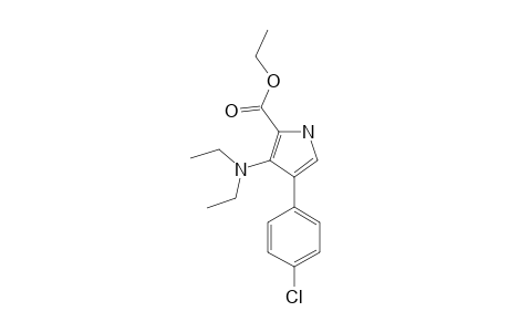 ethyl 4-(4-chlorophenyl)-3-diethylamino-1H-pyrrole-2-carboxylate