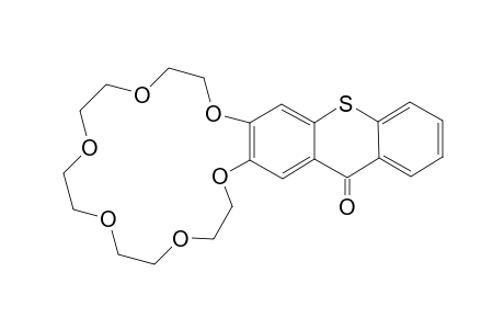 2,3,5,6,8,9,11,12,14,15-Decahydro-23H-thioxantheno[2,3-b][1,4,7,10,13,16]hexaoxacyclooctadecin-23-one