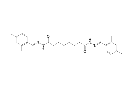N'~1~,N'~8~-bis[(E)-1-(2,4-dimethylphenyl)ethylidene]octanedihydrazide