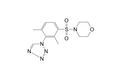 4-{[2,4-dimethyl-3-(1H-tetraazol-1-yl)phenyl]sulfonyl}morpholine