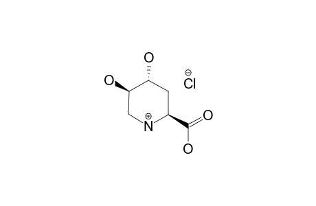 (-)-(2S,4R,5R)-4,5-DIHYDROXYPIPECOLIC-ACID-HYDROCHLORIDE