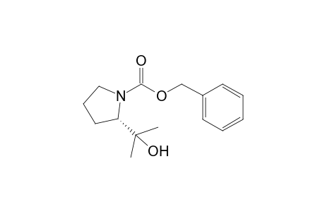 (2S)-N-Benzyloxycarbonyl-2-(1'-hydroxy-1'-methylethyl)pyrrolidine