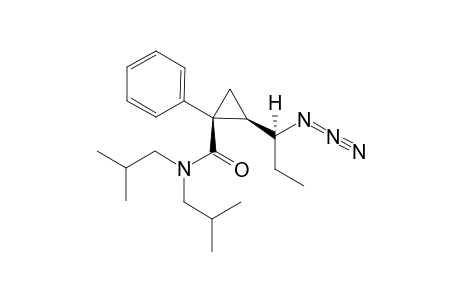 (1S,2R)-1-PHENYL-2-[(S)-1-AZIDOPROPYL]-N,N-DI-ISOBUTYLCYCLOPROPANECARBOXAMIDE