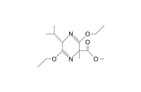 (3S,6S)-2,5-Diethoxy-6-isopropyl-3-methyl-3,6-dihydro-pyrazine-3-carboxylic acid, methyl ester