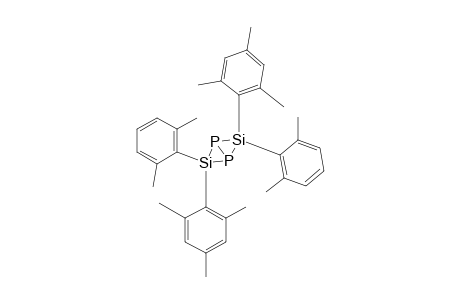 2,4-bis(2',6'-dimethylphenyl)-2,4-dimesityl-1,3-diphospha-2,4-disilabicyclo[1.1.0]butane