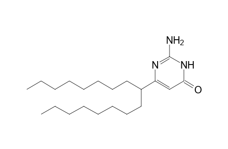 2-Amino-6-(1-octylnonyl)-4(3H)-pyrimidone