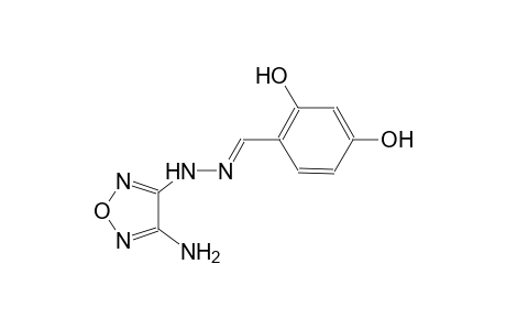 benzaldehyde, 2,4-dihydroxy-, (4-amino-1,2,5-oxadiazol-3-yl)hydrazone