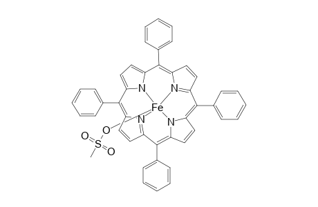 Iron, (methanesulfonato-O)[5,10,15,20-tetraphenyl-21H,23H-porphinato(2-)-N21,N22,N23,N24]-, (SP-5-12)-