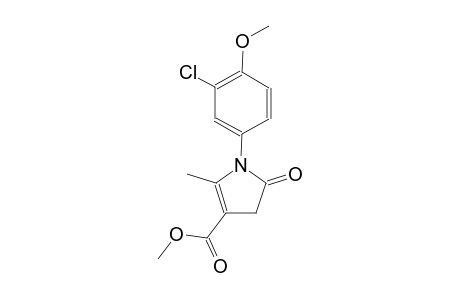 methyl 1-(3-chloro-4-methoxyphenyl)-2-methyl-5-oxo-4,5-dihydro-1H-pyrrole-3-carboxylate