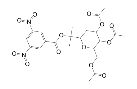 D-Gluco-Octitol, 3,7-anhydro-1,4-dideoxy-2-C-methyl-, 5,6,8-triacetate 2-(3,5-dinitrobenzoate)
