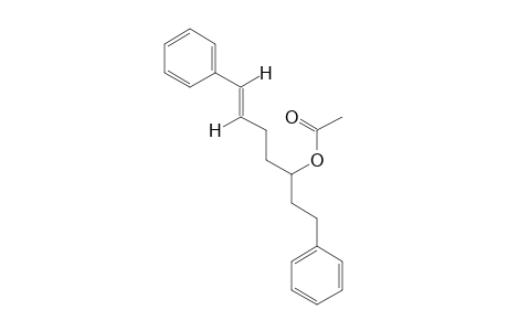 1,7-DIPHENYL-3-ACETOXY-6(E)-HEPTENE
