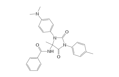 4-Imidazolidinecarboxamide, 3-[4-(dimethylamino)phenyl]-4-methyl-1-(4-methylphenyl)-2,5-dioxo-N-p henyl-