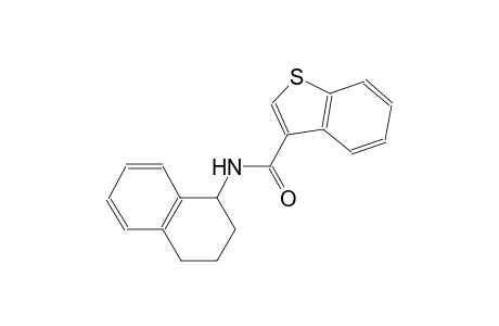 N-(1,2,3,4-tetrahydro-1-naphthalenyl)-1-benzothiophene-3-carboxamide