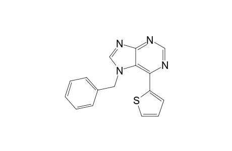 7-Benzyl-6-(2-thienyl)purine