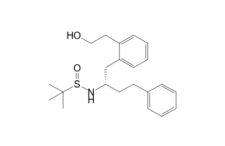 (2S,RS)-N-(tert-Butylsulfinyl)-1-[2-(2-hydroxyethyl)phenyl]-4-phenylbutan-2-amine