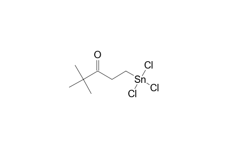 4,4-DIMETHYL-1-(TRICHLOROSTANNYL)-3-PENTANONE
