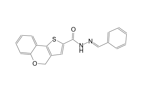 N'-[(E)-phenylmethylidene]-4H-thieno[3,2-c]chromene-2-carbohydrazide