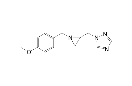1-(4-Methoxyphenyl)methyl-2-[(1,2,4-triazol-1-yl)methyl]aziridine