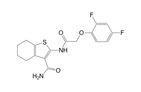 benzo[b]thiophene-3-carboxamide, 2-[[(2,4-difluorophenoxy)acetyl]amino]-4,5,6,7-tetrahydro-