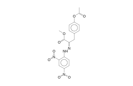 3-(4-Acetoxyphenyl)-2-[(2,4-dinitrophenyl)hydrazono]propionic acid, methyl ester