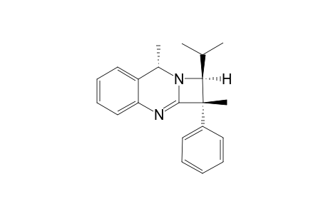 (1S*,2S*,8S*)-1,2-trans-1,8-trans-1-(Isopropyl)-2,8-dimethyl-2-phenyl-1,2-dihydroazeto[2,1-b]quinazoline