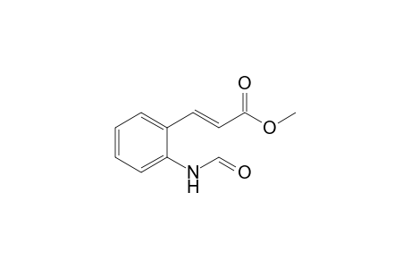 (E)-3-(2-formamidophenyl)-2-propenoic acid methyl ester