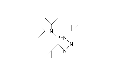 4-Diisopropylamino-3,5-di-tert-butyl-1,2,3,4-triazaphospholine