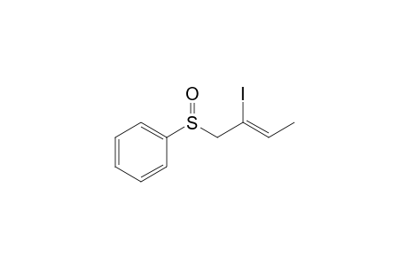 [(Z)-2-iodanylbut-2-enyl]sulfinylbenzene