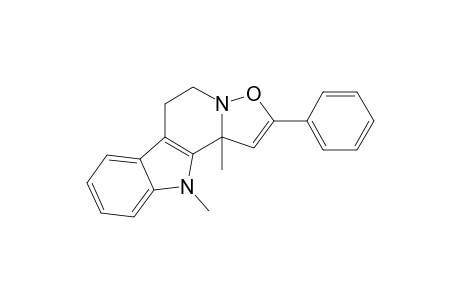 11,11b-dimethyl-2-phenyl-5,6,11,11b-tetrahydroisoxazolo[2',3':1,2]pyrido[3,4-b]indole