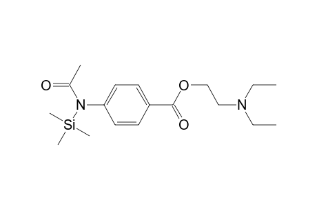 N-Acetylprocaine TMS