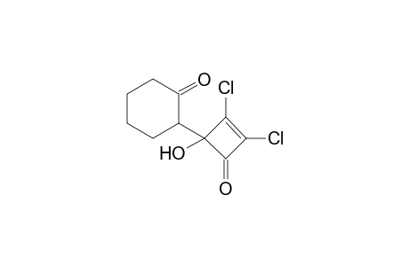 2-(2,3-dichloro-1-hydroxy-4-keto-cyclobut-2-en-1-yl)cyclohexanone